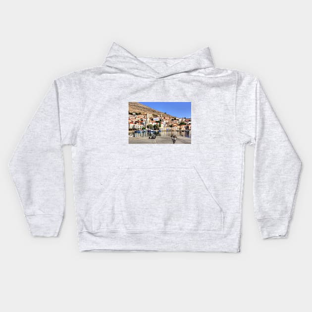 Town view Kids Hoodie by tomg